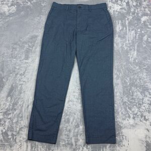 Banana Republic Pants Mens 33x29 (Tag sz 33x32) Blue Slim Fit Core Temp Chino
